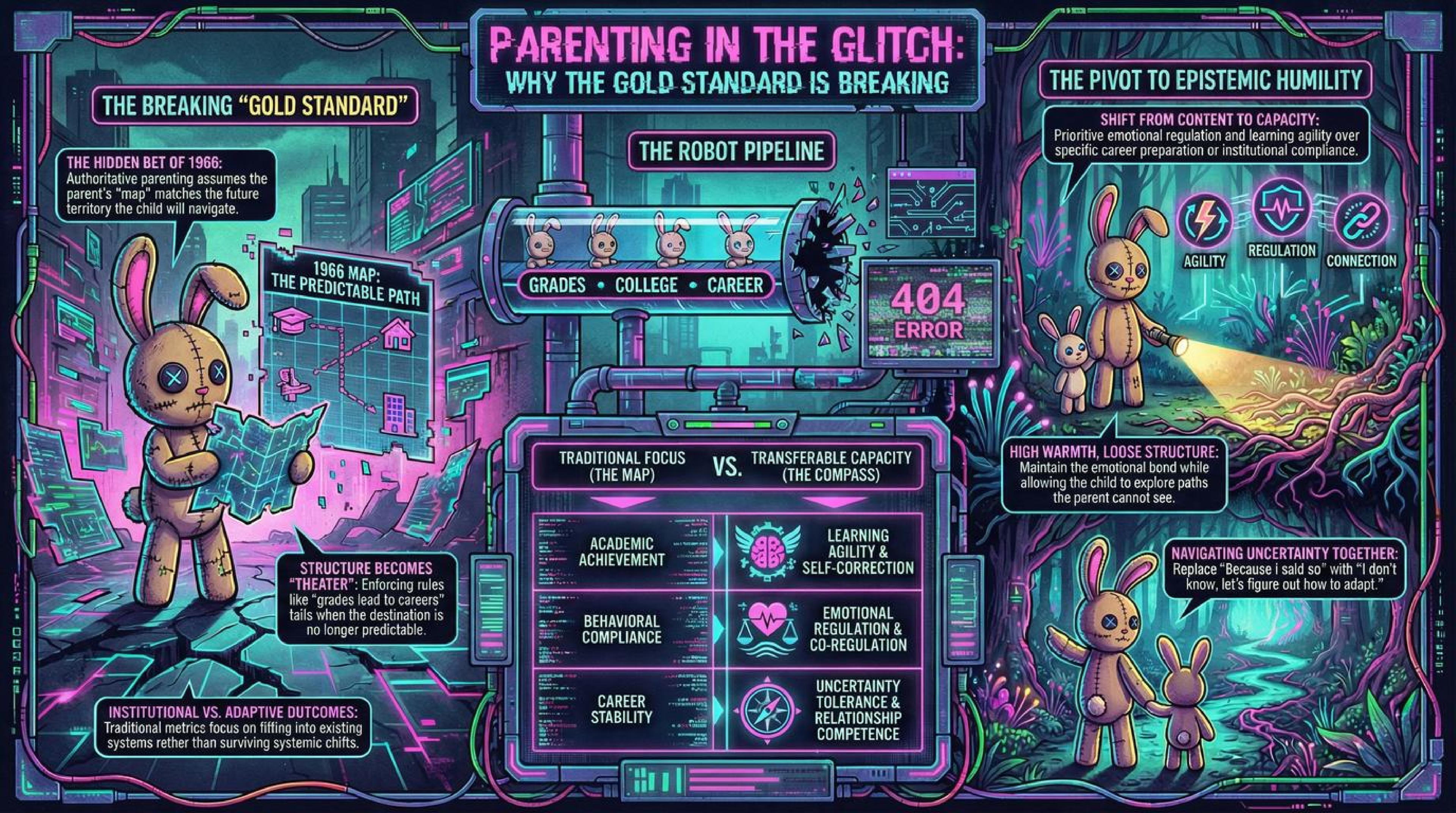 The Kids Are Alright: Graphic Parenting Book – Why Your Models Are Broken, Not Your Kids (Cyberpunk Collector's Edition)