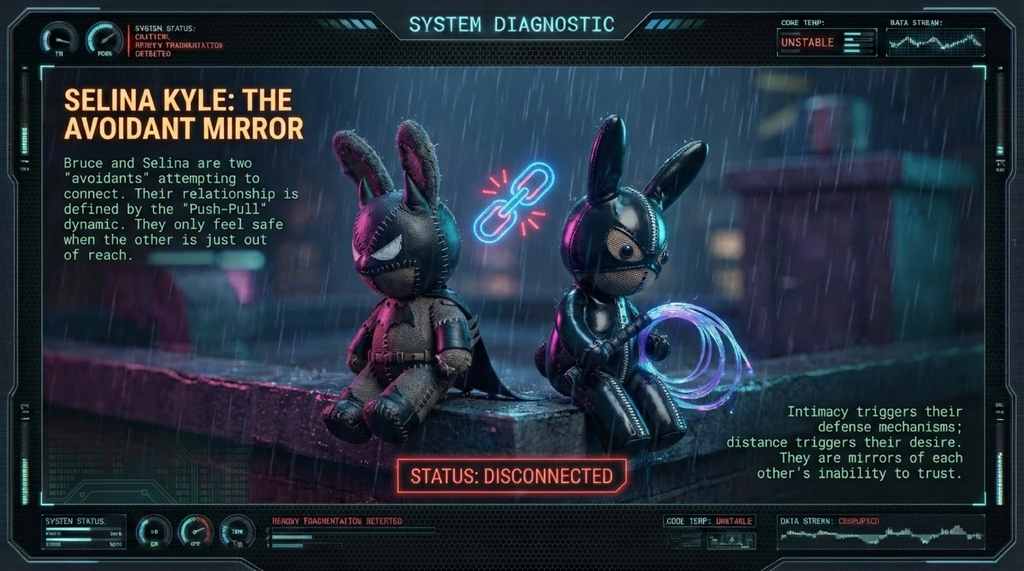 The Rogue Polycule: Graphic Batman Psychology Book – Attachment Theory & the Rogues Gallery (Cyberpunk Collector's Edition)